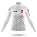 Suisse S5 White - Women - Cycling Kit-Long Sleeve Jersey-Global Cycling Gear