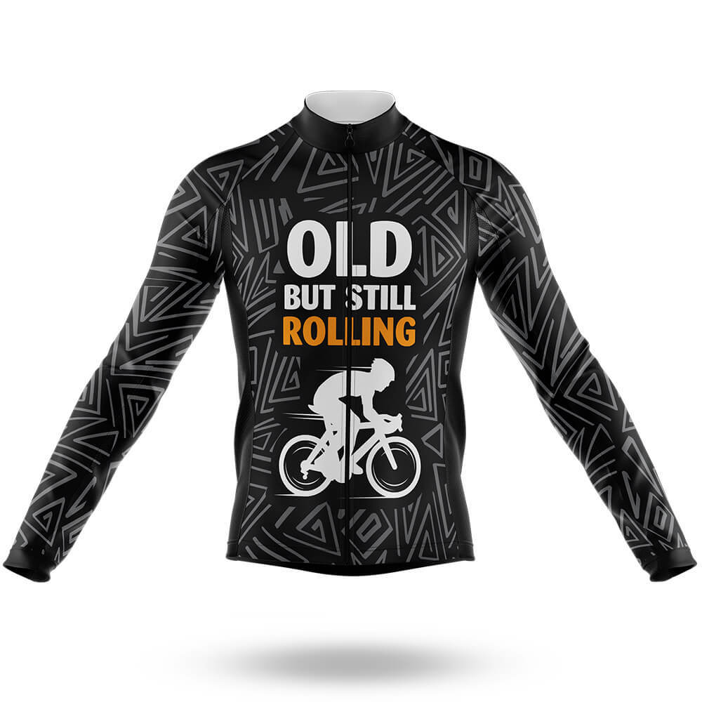Old But Still Rolling V7 - Men's Cycling Kit-Long Sleeve Jersey-Global Cycling Gear