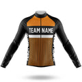 Custom Team Name M6 Yellow - Men's Cycling Kit-Long Sleeve Jersey-Global Cycling Gear