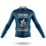 Young At Heart - Men's Cycling Kit-Long Sleeve Jersey-Global Cycling Gear