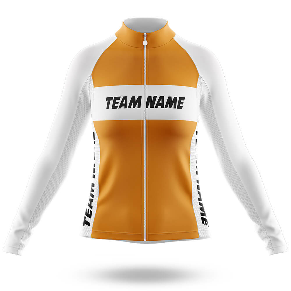 Custom Team Name M8 - Women's Cycling Kit-Long Sleeve Jersey-Global Cycling Gear