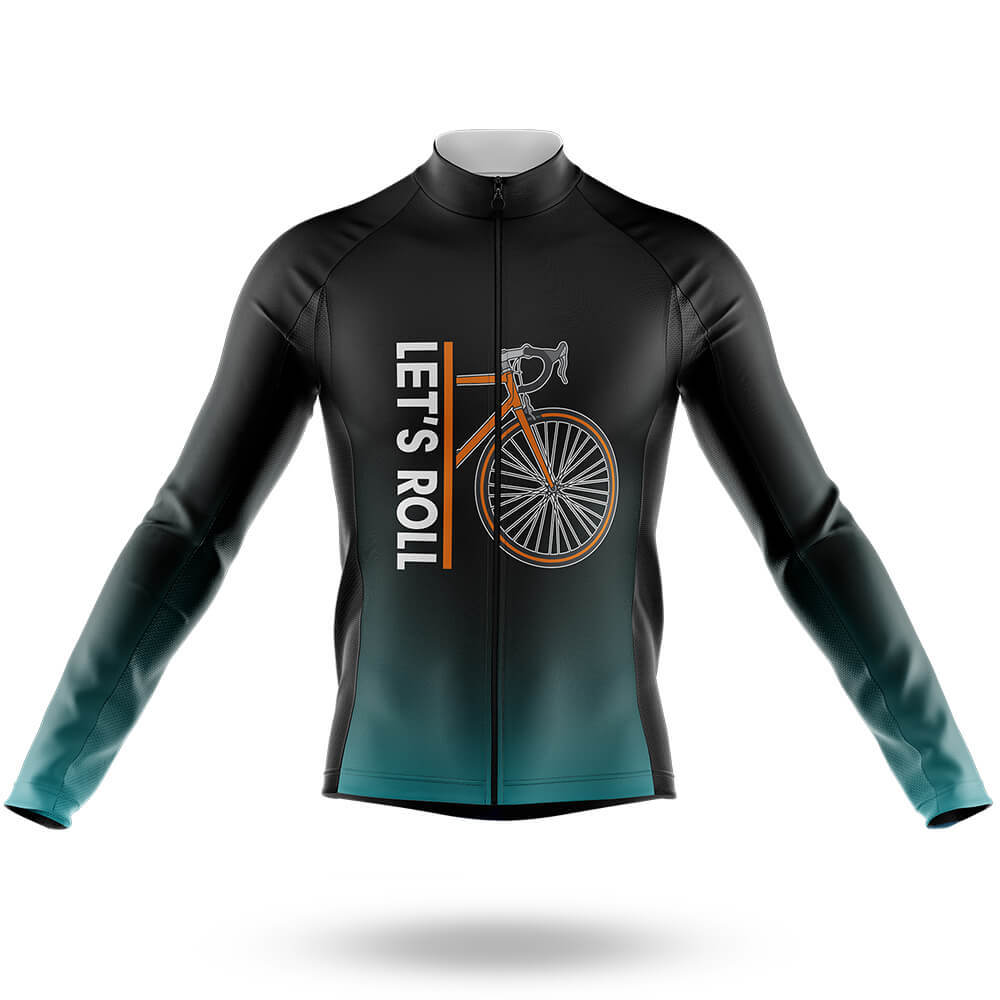 Let's Roll - Men's Cycling Kit-Long Sleeve Jersey-Global Cycling Gear