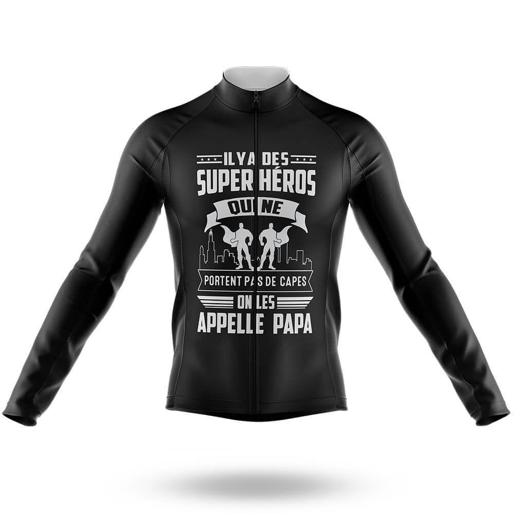 Call Them Papa - Men's Cycling Kit-Long Sleeve Jersey-Global Cycling Gear