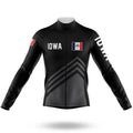 Iowa S4 Black - Men's Cycling Kit-Long Sleeve Jersey-Global Cycling Gear