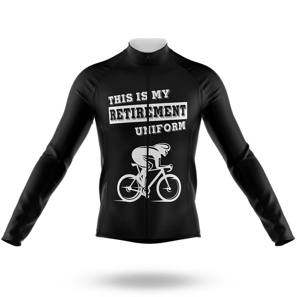 Retirement Uniform - Men's Cycling Kit-Long Sleeve Jersey-Global Cycling Gear