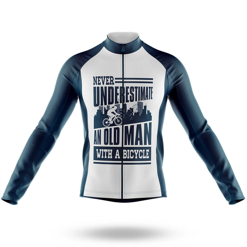 Old Man V11 - Men's Cycling Kit-Long Sleeve Jersey-Global Cycling Gear