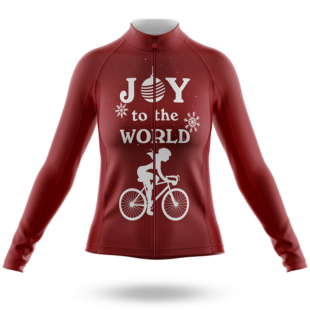 Joy To The World - Women - Cycling Kit-Long Sleeve Jersey-Global Cycling Gear