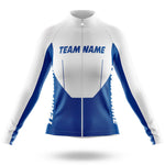 Custom Team Name M9 - Women's Cycling Kit-Long Sleeve Jersey-Global Cycling Gear