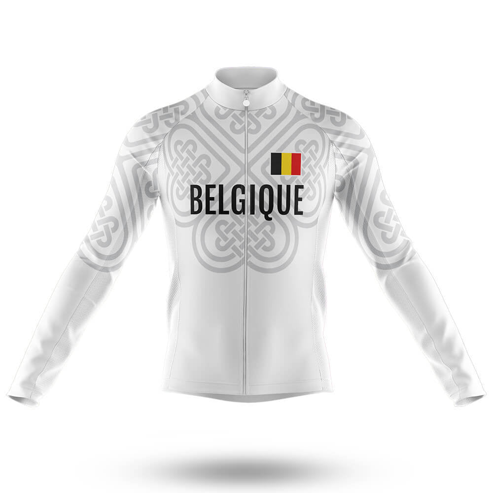 Belgique S13 - Men's Cycling Kit-Long Sleeve Jersey-Global Cycling Gear