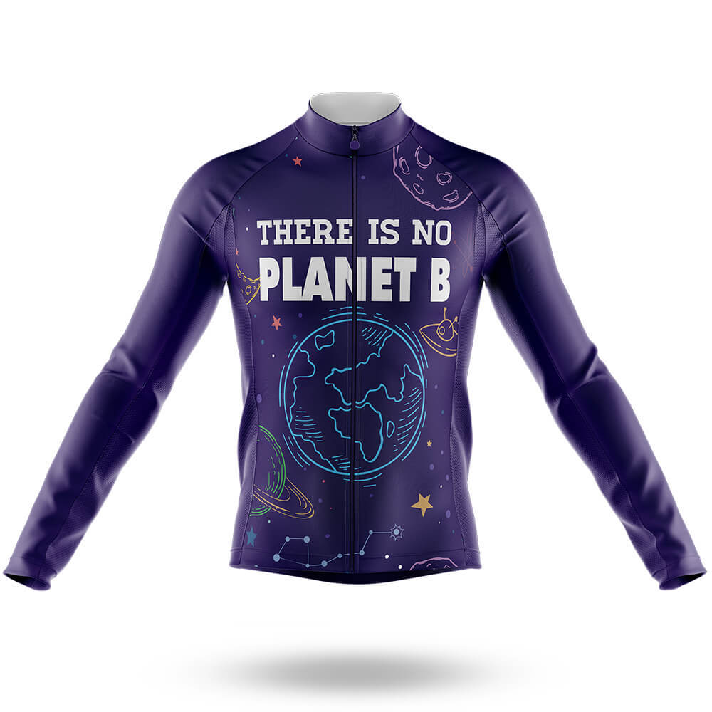 There Is No Planet B V3 - Men's Cycling Kit-Long Sleeve Jersey-Global Cycling Gear
