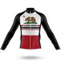 California Republic V5 - Men's Cycling Kit-Long Sleeve Jersey-Global Cycling Gear