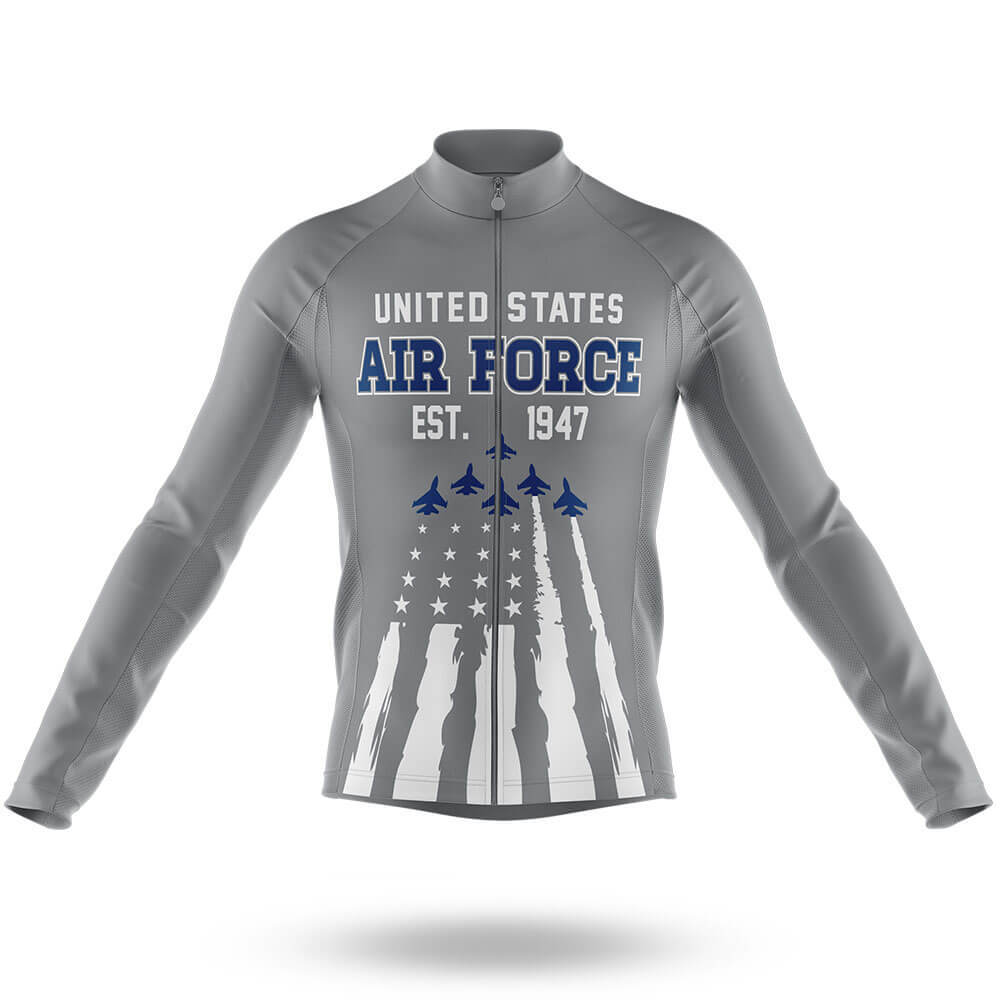 AF 1947 - Men's Cycling Kit-Long Sleeve Jersey-Global Cycling Gear