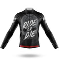 Ride Or Die V9 - Men's Cycling Kit-Long Sleeve Jersey-Global Cycling Gear