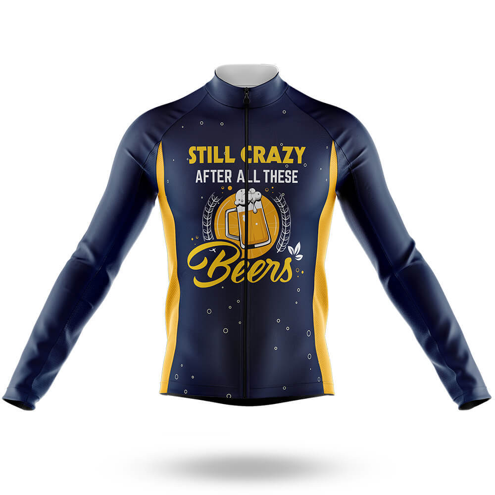 Still Crazy - Men's Cycling Kit-Long Sleeve Jersey-Global Cycling Gear