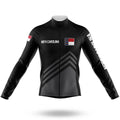 North Carolina S4 Black - Men's Cycling Kit-Long Sleeve Jersey-Global Cycling Gear