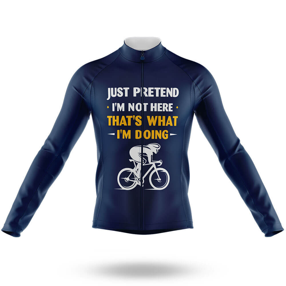 Just Pretend - Men's Cycling Kit-Long Sleeve Jersey-Global Cycling Gear