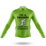 Superpower - Green - Men's Cycling Kit-Long Sleeve Jersey-Global Cycling Gear