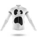Silly Ghost Face - Men's Cycling Kit-Long Sleeve Jersey-Global Cycling Gear