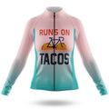 Runs On Tacos - Women - Cycling Kit-Long Sleeve Jersey-Global Cycling Gear
