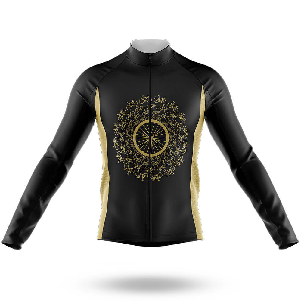 Bike Tornado - Men's Cycling Kit-Long Sleeve Jersey-Global Cycling Gear