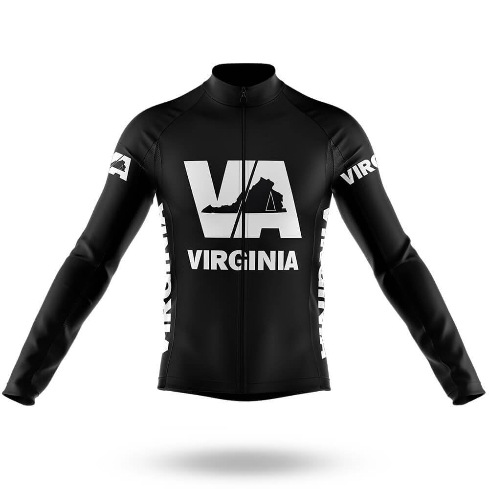 Love Virginia - Men's Cycling Kit-Long Sleeve Jersey-Global Cycling Gear