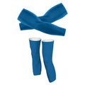 Blue - Arm And Leg Sleeves-S-Global Cycling Gear