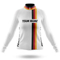 Custom Team Name M23 - Women's Cycling Kit-Long Sleeve Jersey-Global Cycling Gear