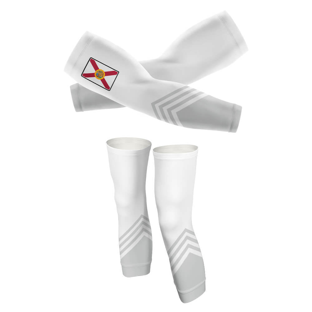 Florida S4 - Arm And Leg Sleeves-S-Global Cycling Gear