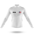 USA S23 - Men's Cycling Kit-Long Sleeve Jersey-Global Cycling Gear