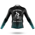 I'm Grumpy V2 - Men's Cycling Kit-Long Sleeve Jersey-Global Cycling Gear