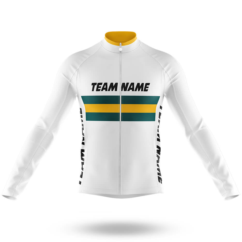 Custom Team Name M20 - Men's Cycling Kit-Long Sleeve Jersey-Global Cycling Gear