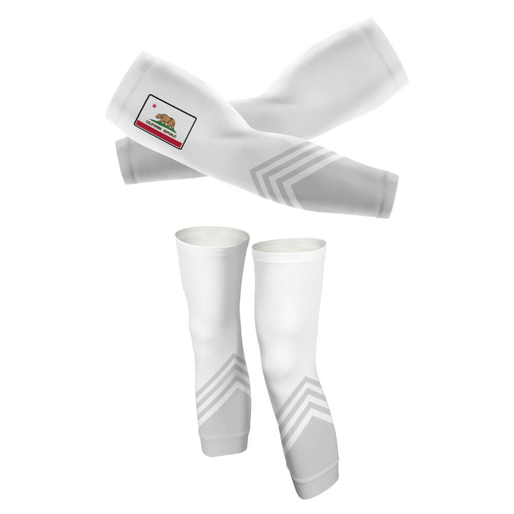 California S4 - Arm And Leg Sleeves-S-Global Cycling Gear