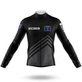 Wisconsin S4 Black - Men's Cycling Kit-Long Sleeve Jersey-Global Cycling Gear