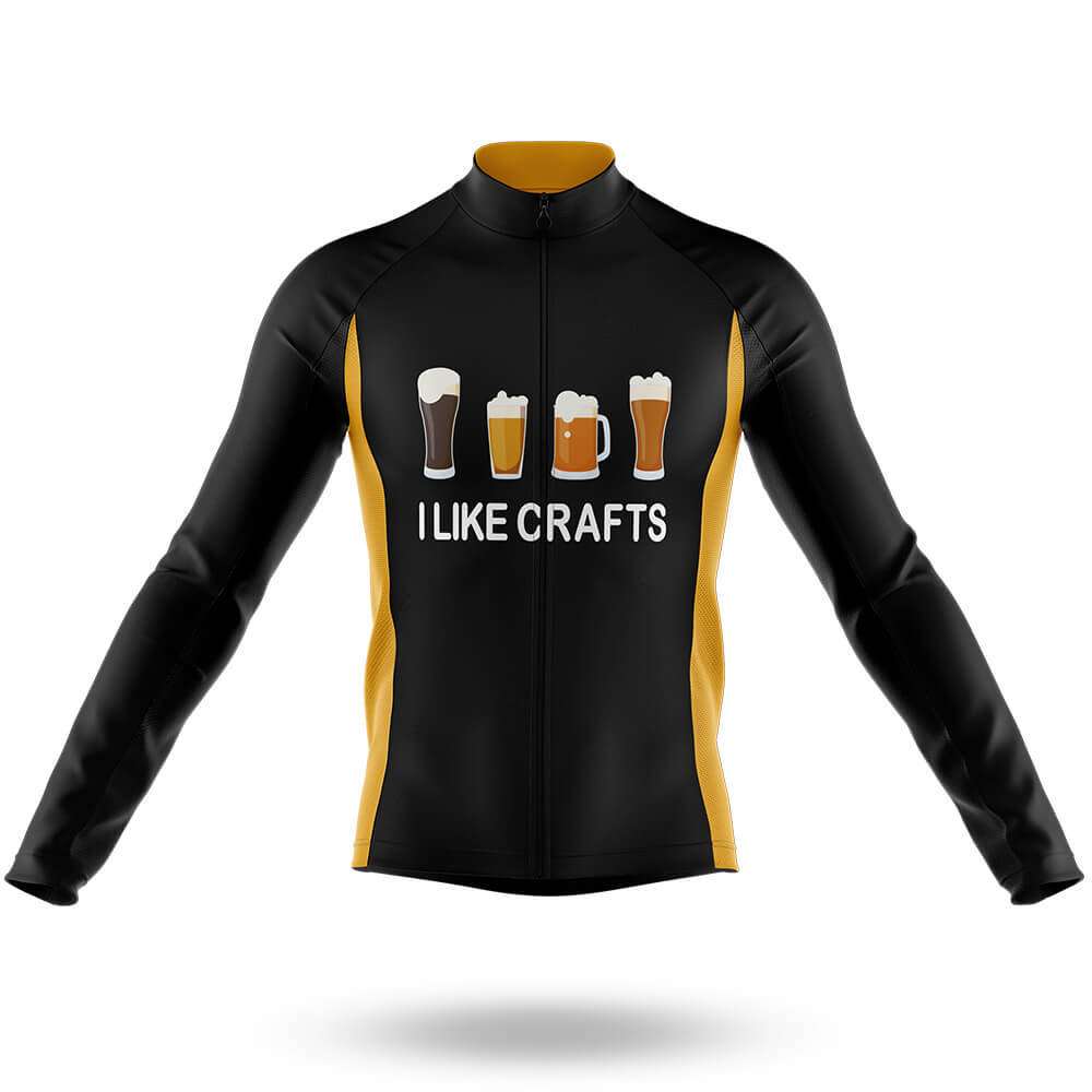 Craft Beer - Men's Cycling Kit-Long Sleeve Jersey-Global Cycling Gear