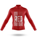 Red Friday V3 - Men's Cycling Kit-Long Sleeve Jersey-Global Cycling Gear