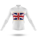 Great Britain Flag - Men's Cycling Kit-Long Sleeve Jersey-Global Cycling Gear