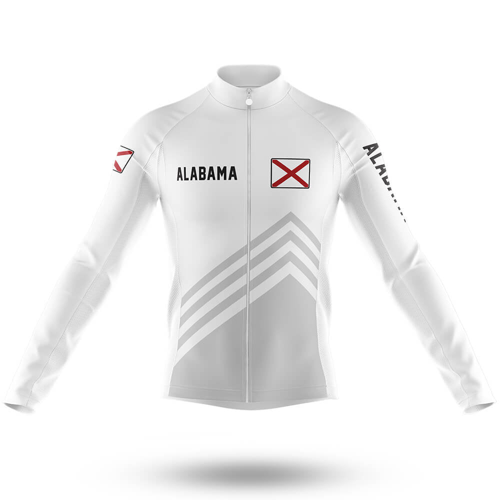 Alabama S4 - Men's Cycling Kit-Long Sleeve Jersey-Global Cycling Gear