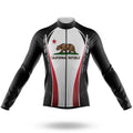 California Republic V6 - Men's Cycling Kit-Long Sleeve Jersey-Global Cycling Gear