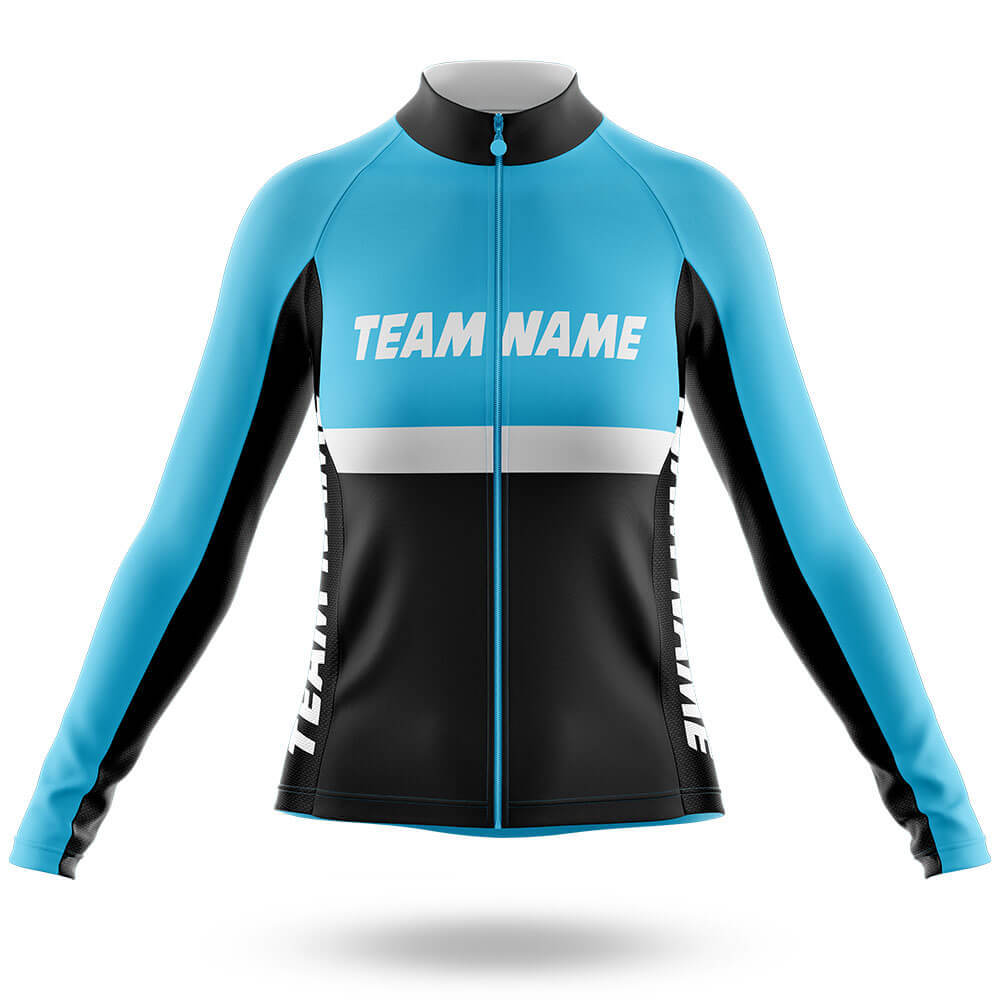 Custom Team Name M31 - Women's Cycling Kit-Long Sleeve Jersey-Global Cycling Gear