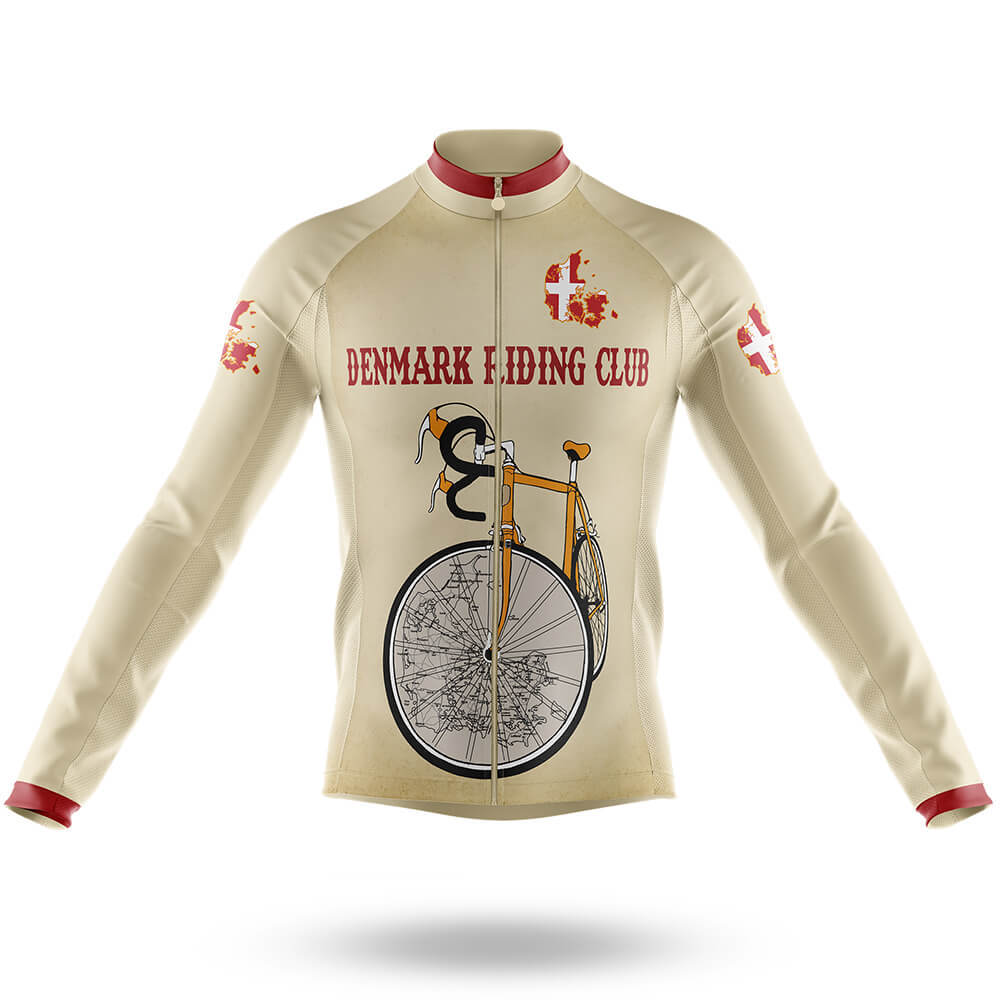 Denmark Riding Club - Men's Cycling Kit-Long Sleeve Jersey-Global Cycling Gear