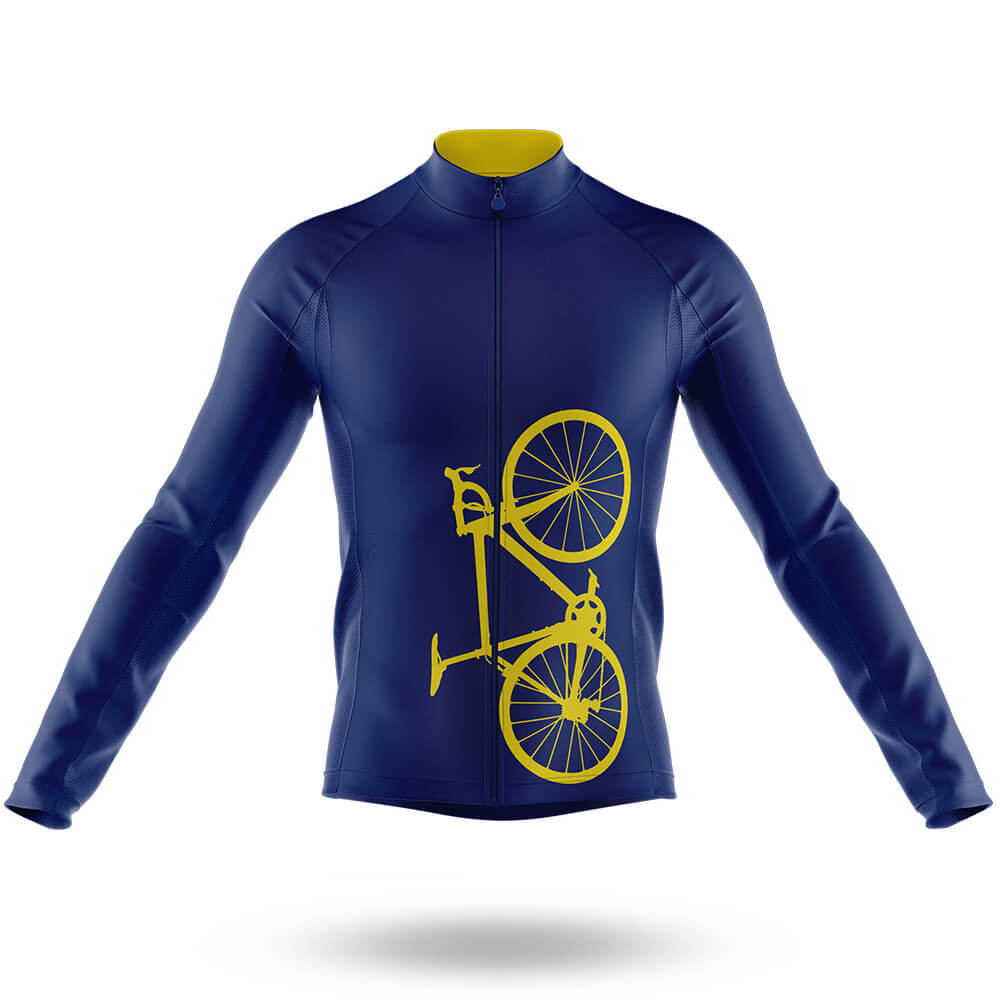 Bicycle - Men's Cycling Kit-Long Sleeve Jersey-Global Cycling Gear