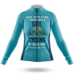 Love Cycling Girl - Women - Cycling Kit-Long Sleeve Jersey-Global Cycling Gear