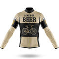 Bike For Beer V9 - Men's Cycling Kit-Long Sleeve Jersey-Global Cycling Gear