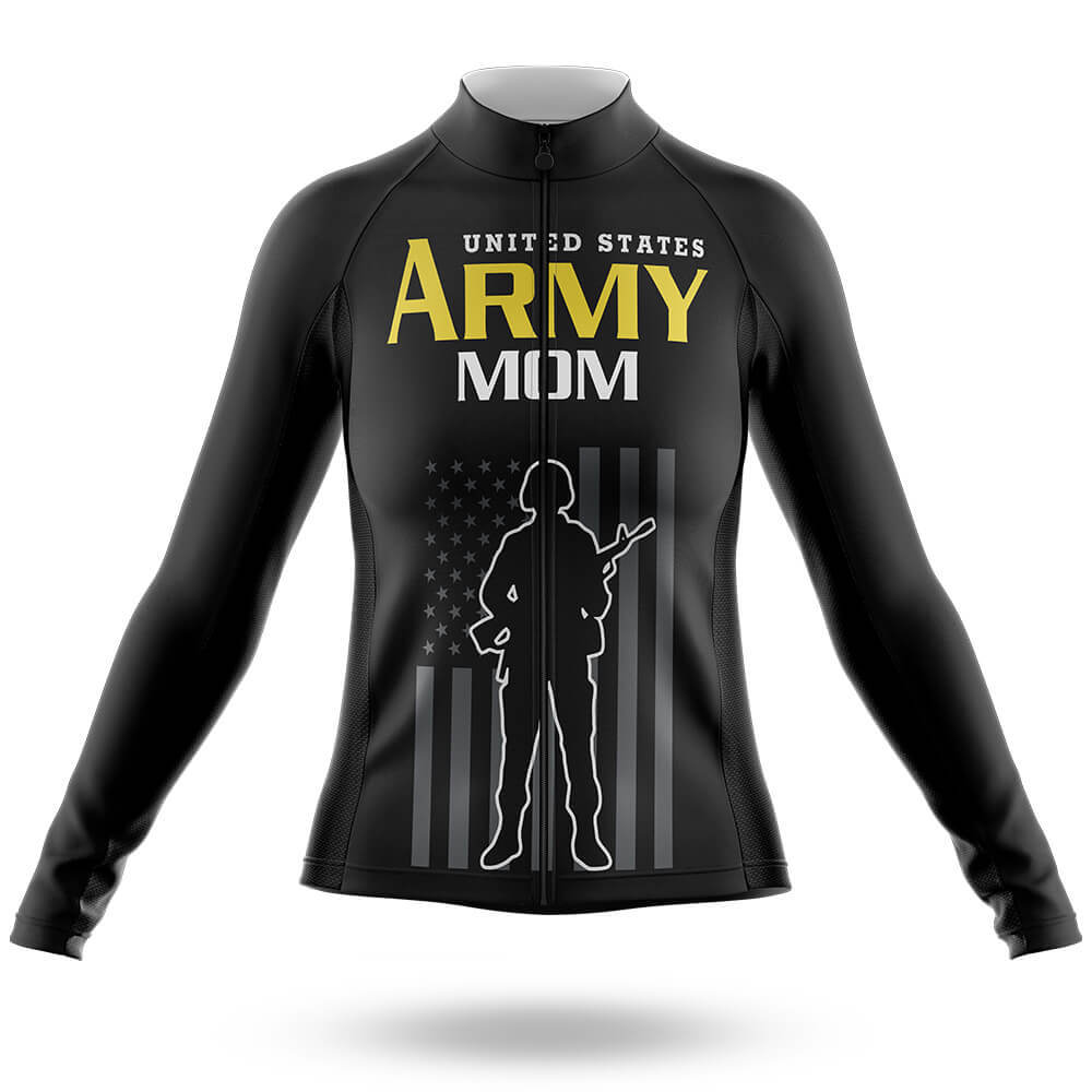 AM Mom - Women's Cycling Kit-Long Sleeve Jersey-Global Cycling Gear