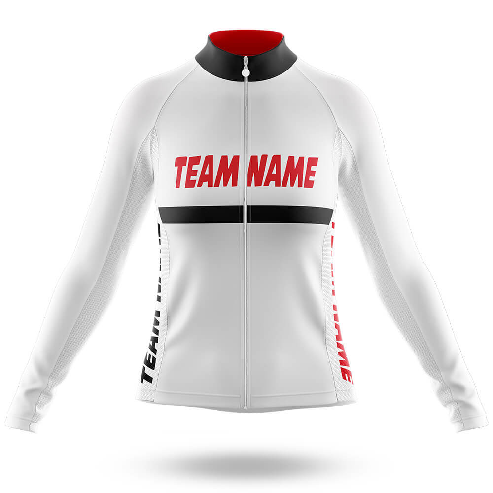 Custom Team Name M26 - Women's Cycling Kit-Long Sleeve Jersey-Global Cycling Gear