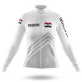 Missouri S4 White - Women - Cycling Kit-Long Sleeve Jersey-Global Cycling Gear