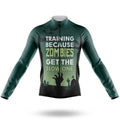 Zombies - Men's Cycling Kit-Long Sleeve Jersey-Global Cycling Gear