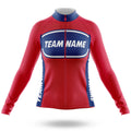 Custom Team Name M30 - Women's Cycling Kit-Long Sleeve Jersey-Global Cycling Gear