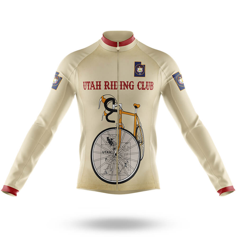 Utah Riding Club - Men's Cycling Kit-Long Sleeve Jersey-Global Cycling Gear