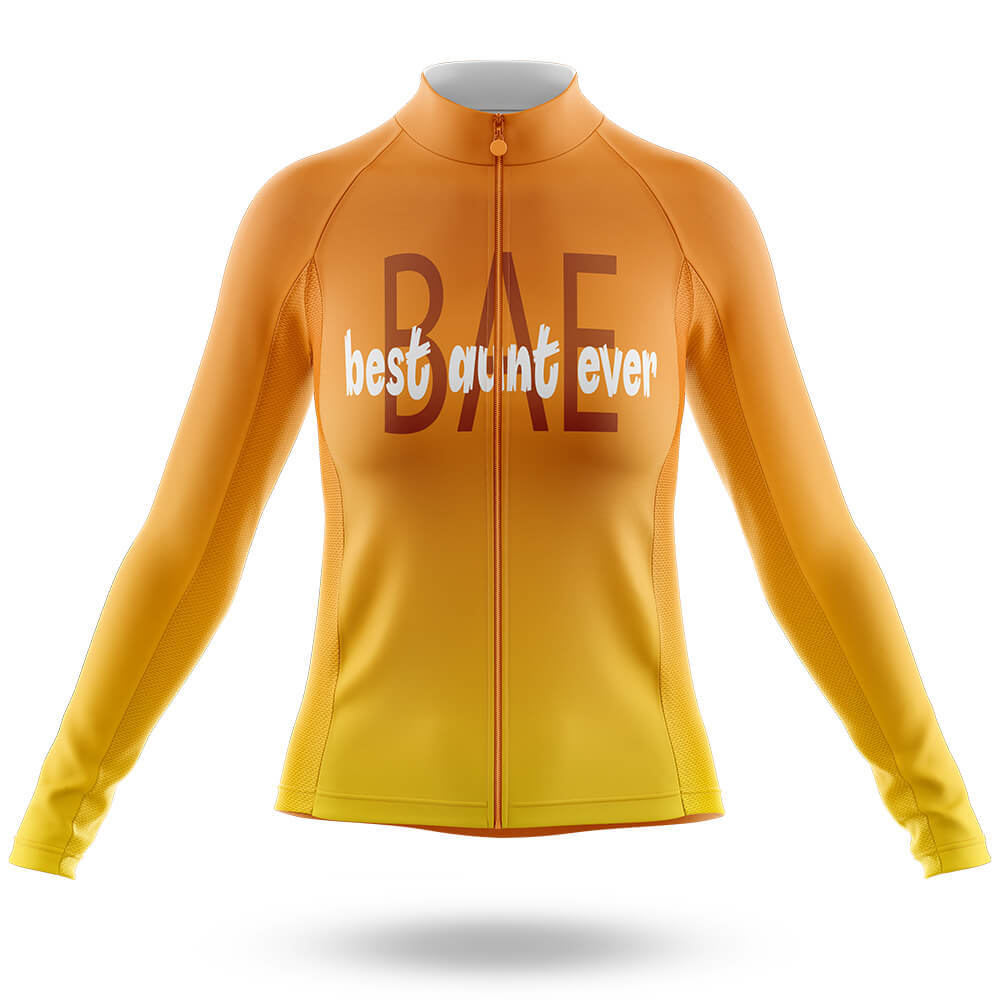 Best Aunt Ever - Women - Cycling Kit-Long Sleeve Jersey-Global Cycling Gear